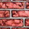 Crimson Brick - Vinyl Self-Adhesive Wallpaper Prepasted Wall stickers Wall Decor (Roll)