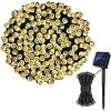 1pc; Led Solar String Light (21.3ft /39.3ft); 8-mode; 30led/100led; Solar Fairy Lamp; Waterproof Outdoor Festival Lights; Twinkle Lights